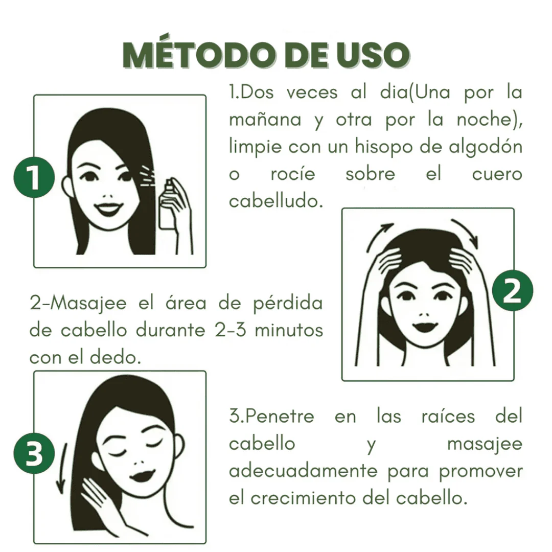 OUHOE® – Tratamiento capilar natural que frena la caída y fortalece el cabello desde la raíz
