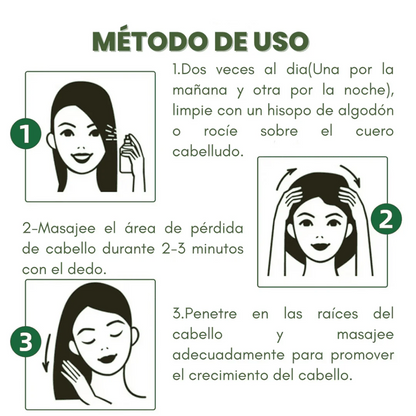 OUHOE® – Tratamiento capilar natural que frena la caída y fortalece el cabello desde la raíz
